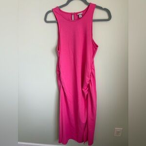 A New Day Sleeveless Pink Midi Dress Size L